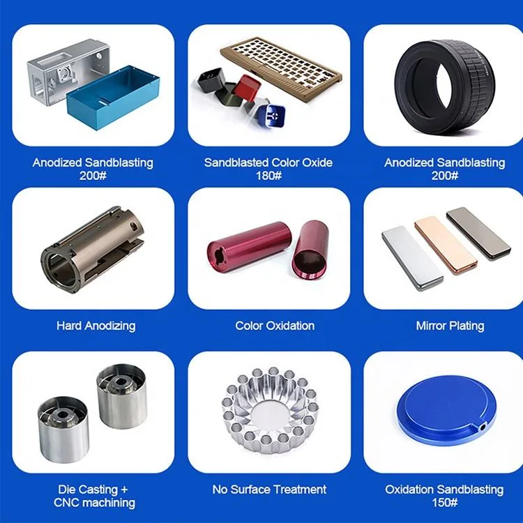 3/4/5 Axis Rapid Prototype CNC Precision Metal Parts Customized Aluminum Alloy Milling Turning Parts CNC Machining Services