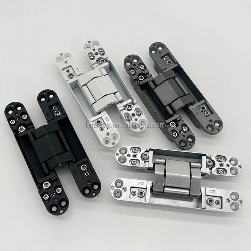 Adjustable 3-Way Concealed Invisiblern Design Concealed Hinge Big Wooden Doors Zamak Door Window Hinges