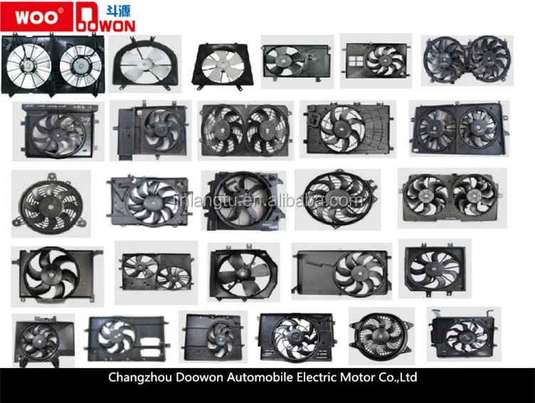 Auto Parts Car Radiator Cooling Fan Assembly for HYUNDAI