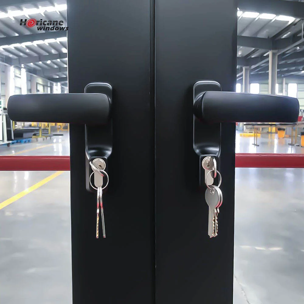 NOA Commercial Door Safety Quick Escape Door Push Glass Aluminium Storefront Exterior Doors