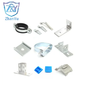 ZHANYU Stainless Steel Riel Strut / Carbon Steel / Alloy Steel Cable Tray and Cable Ladder Strut Slotted C Channel Steel