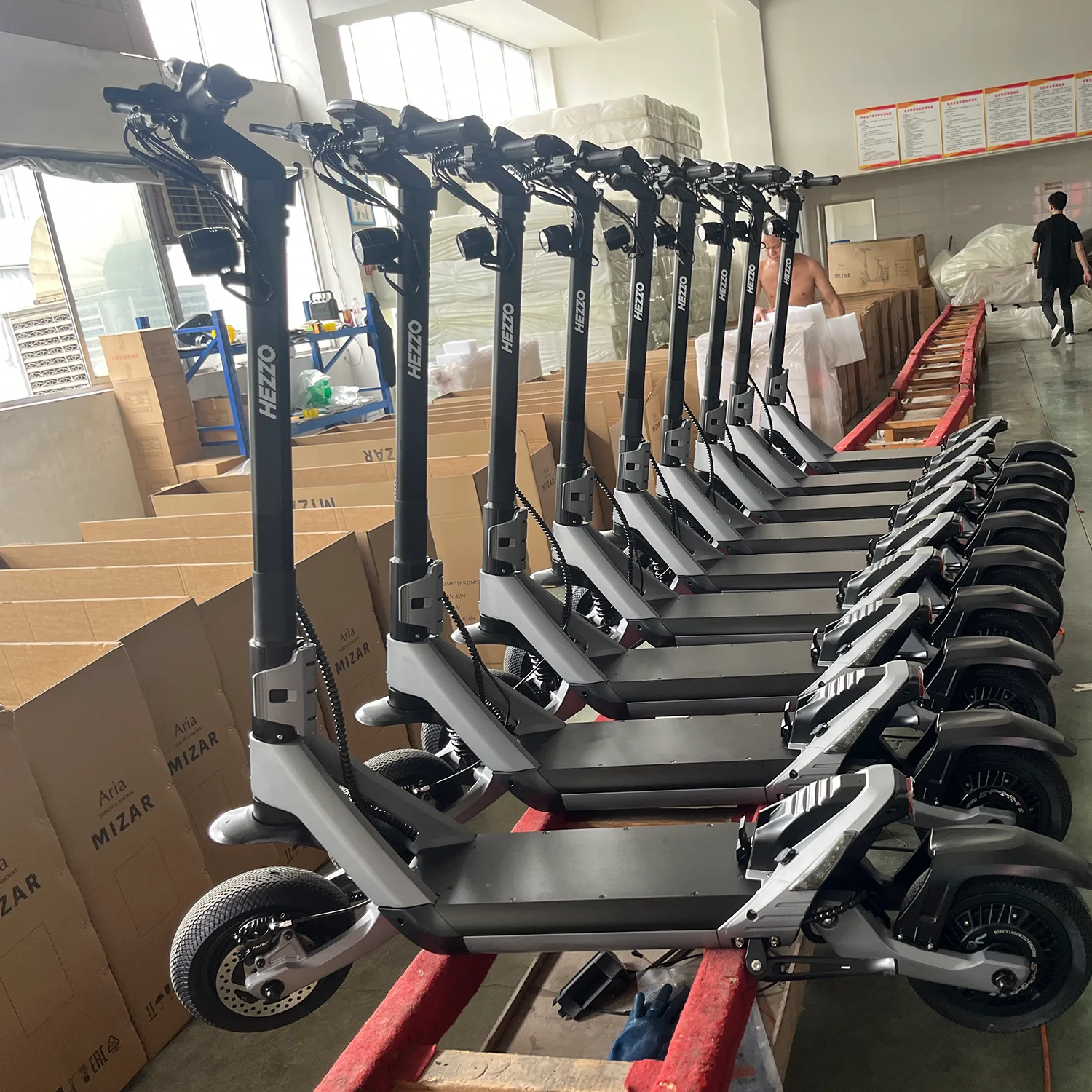 Exempt From Postage Dual Motors Electric Scooter New Arrival Foldable Kick Scooter 23Ah Lithium Road App Smart EU/US Warehouse