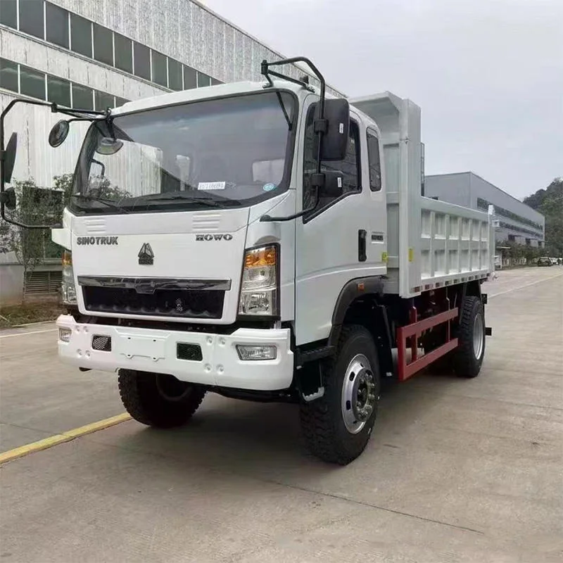 Ready to Ship Brand New SINOTRUCK HOWO 4x2 Mini Dump Truck 10tons with 140 diesel Engine Factory Price