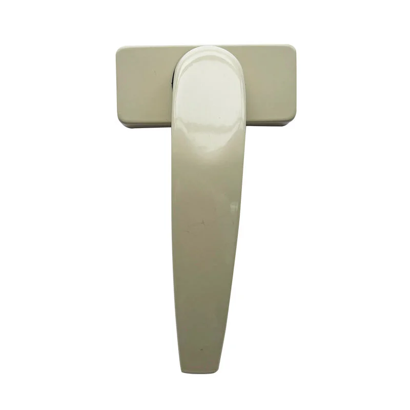 Hardware Accessories Alloy Folding Door Handle Lock Sliver Aluminum Alloy Pull Door Handle