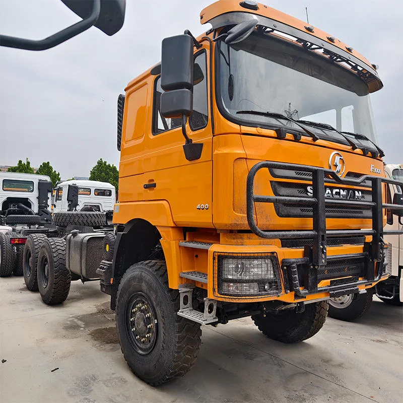 New Off-road L3000 6x6 Truck Head 400hp Tractor Truck Horse Shacman Truck