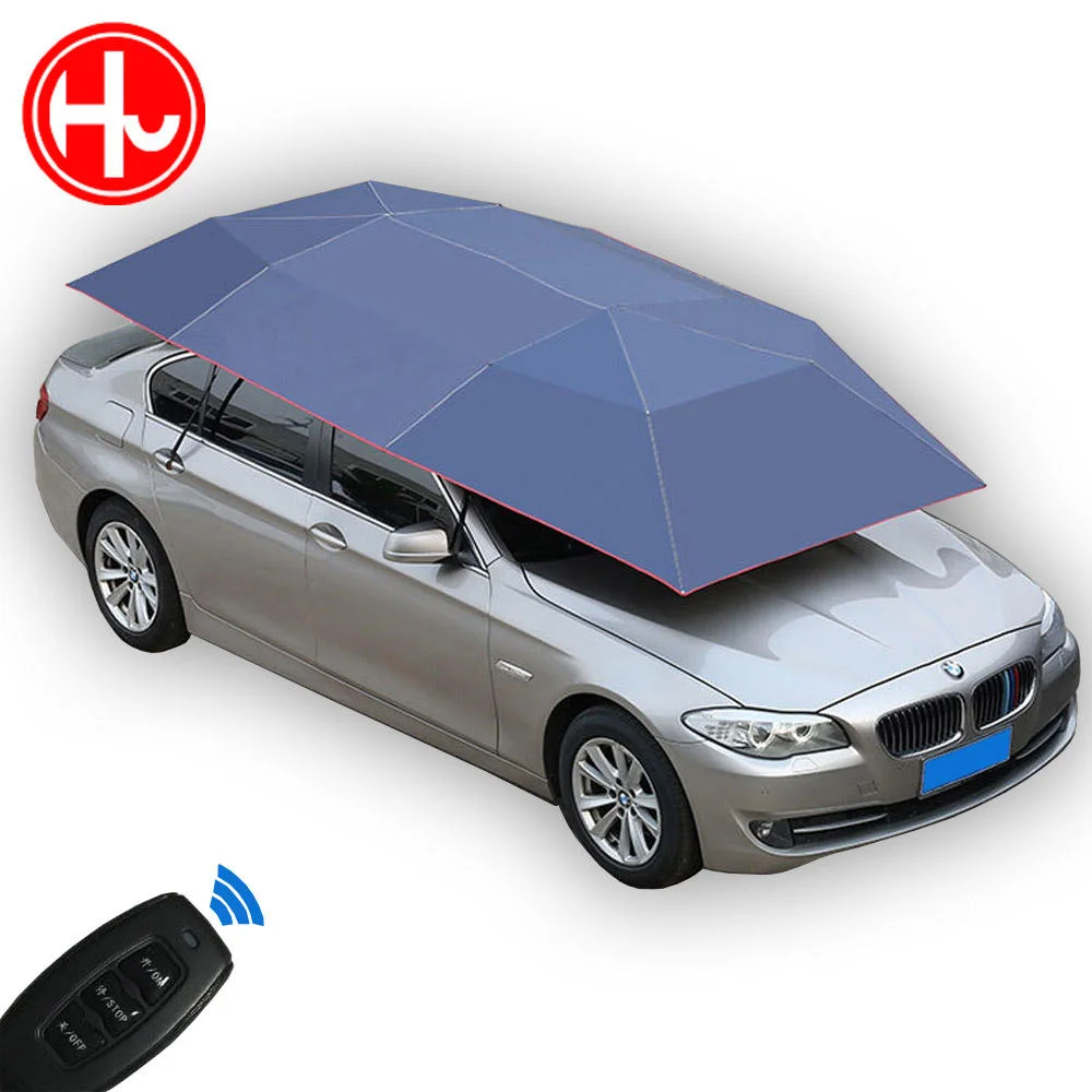 High Quality Multi Colors Custom Hail protection Patio Sun Automatic Car Umbrella Shade