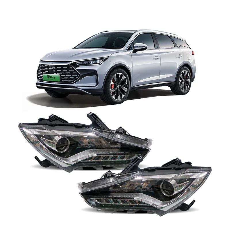 Car LED Headlight Auto Front Left Right Combination Headlamp hot rod headlight for BYD Qin Song Plus Tang Destroyer 05 Atto 3