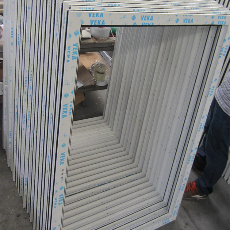 AS2047 AS2208 AS1288 Australian Standard Thermal Break Germany Upvc Veka Double Pane Glaze Sliding Profile Pvc Windows