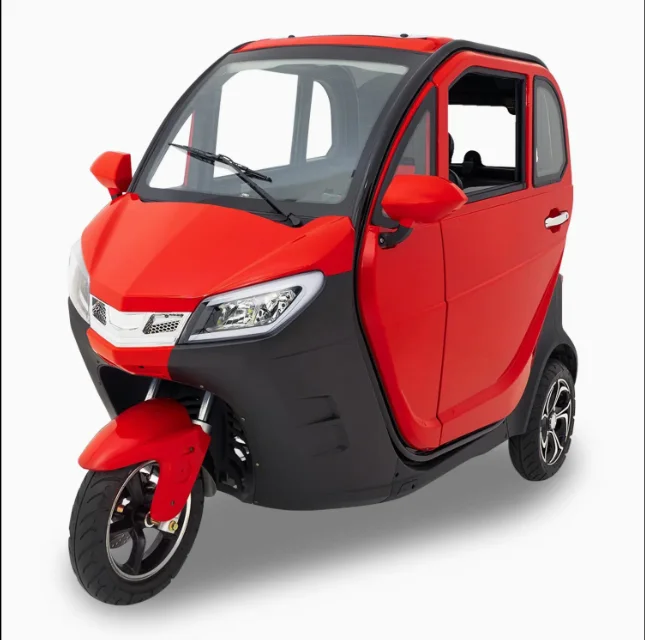 Family Use EEC Certified Enclosed European Certified Electric Passenger Tricycle
