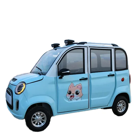 High Quality Four-Seater Mini New Energy Electric Car for Adults