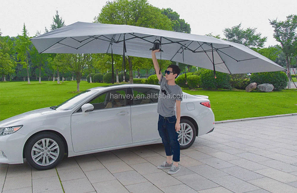High Quality Multi Colors Custom Hail protection Patio Sun Automatic Car Umbrella Shade