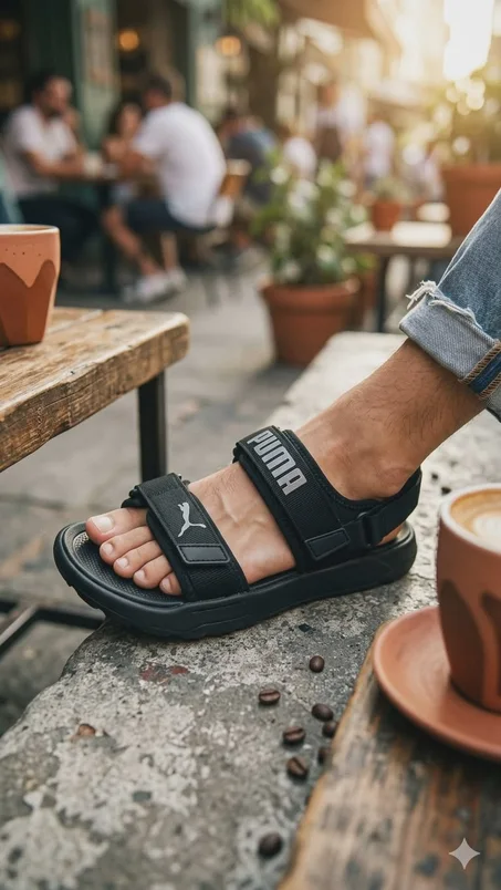 Sandale Puma Noir
