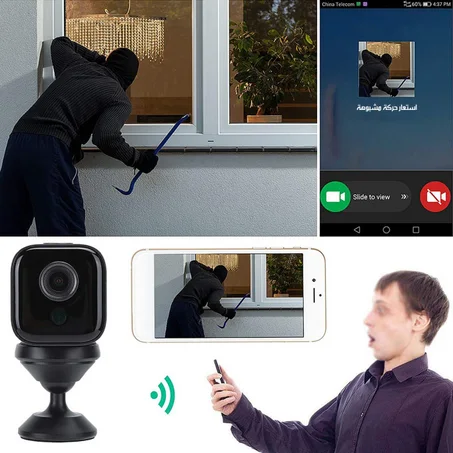 كاميرا مراقبه صغيره لاسلكية لمراقبة الاطفال و المنزل