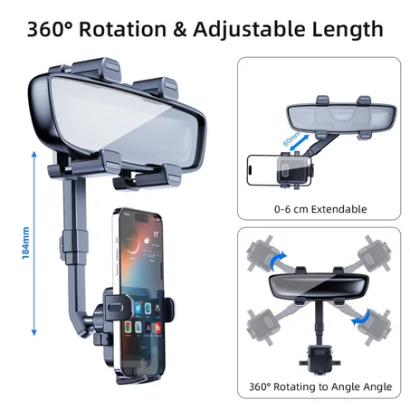 حامل هاتف قابل للتعديل 360 درجة