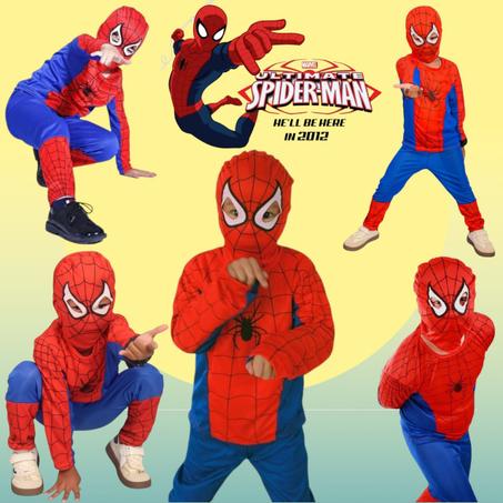 ملابس سبايدر مان