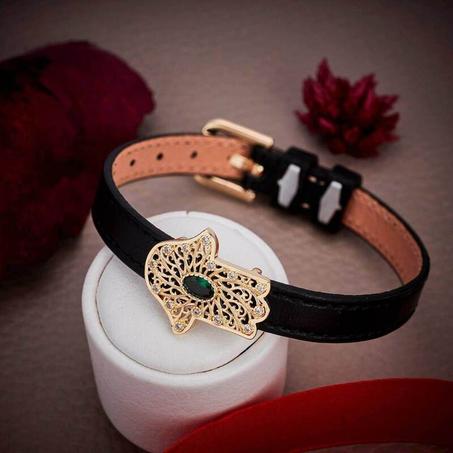 BRACELET CUIR KHMISSA