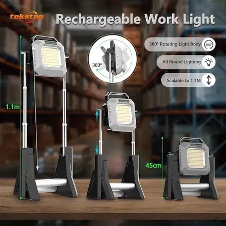 � كشاف LED احترافي متعدد الاستخدام – إضاءة قوية فائق