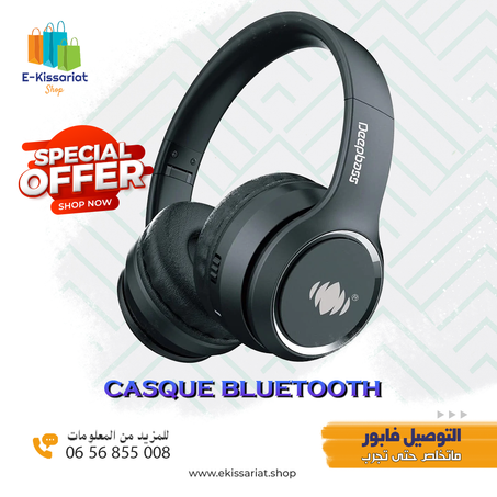 Casque Bluetooth سماعات الرأس بلوتوث