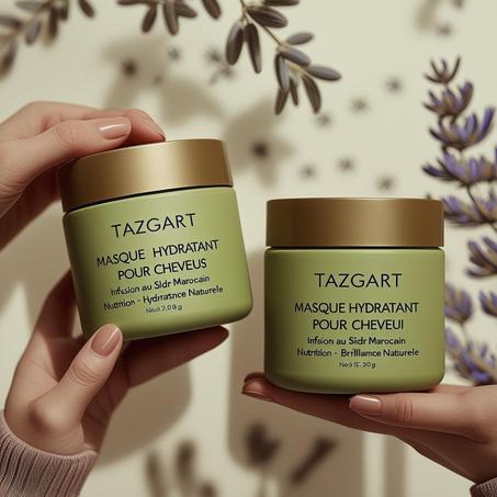 قناع ترطيب الشعر الطبيعي من Tazgart