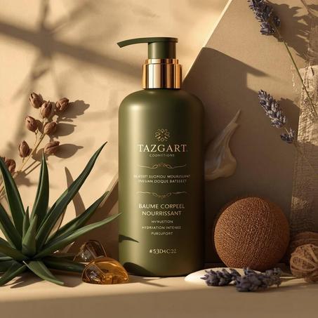 بلسم الجسم الطبيعي من TAZGART – نعومة، ترطيب وراحة تدوم