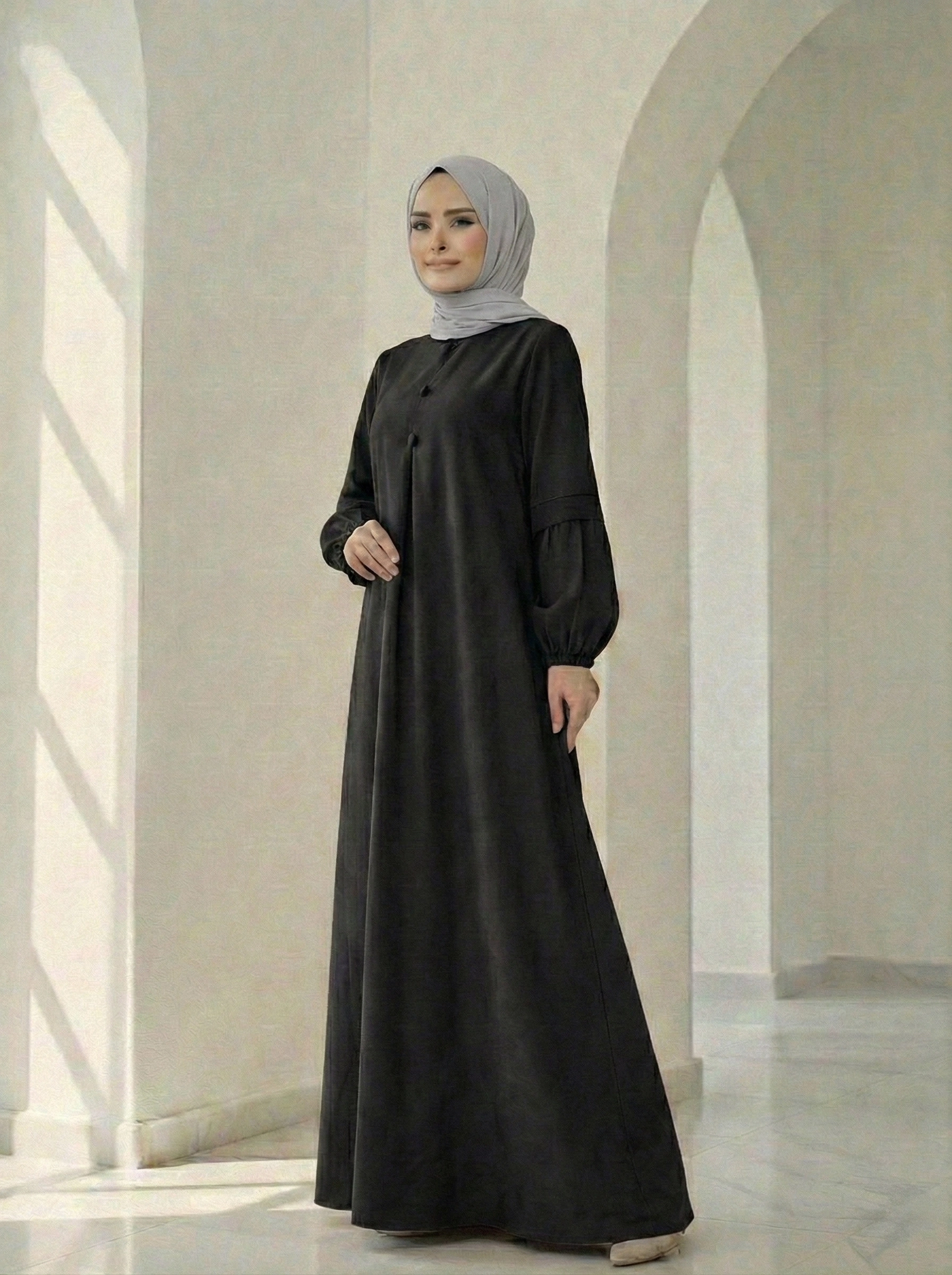 عباية جوهرة - إطلالة متكاملة تجمع بين الأناقة والراحة في تصميم واحد.