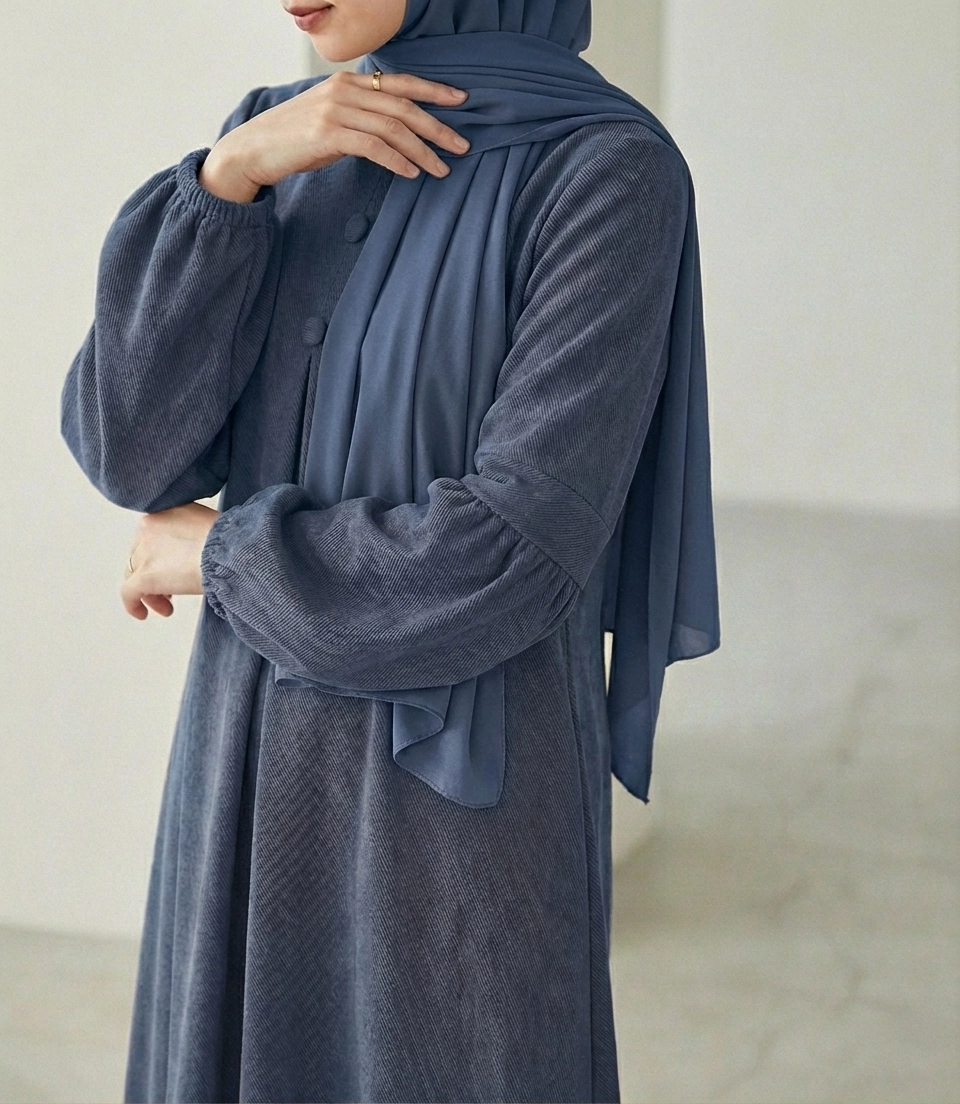 عباية جوهرة - إطلالة متكاملة تجمع بين الأناقة والراحة في تصميم واحد.