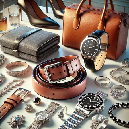 إكسسوارات (أحزمة، ساعات، حقائب. مجوهرات....)
