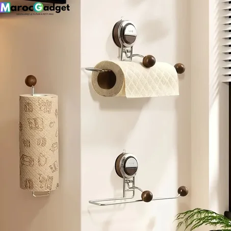 Support Papier Essuie-Tout Ultra Pratique