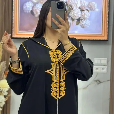 ✨ جلابة مغربية فخمة بتصميم عصري ✨