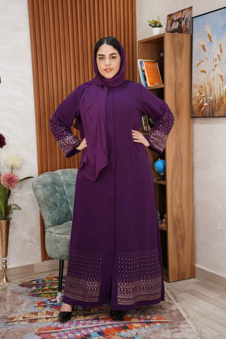 عباية إماراتية ستراس بالفولار