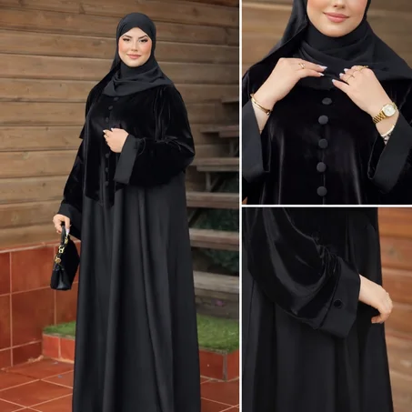 عباية المخمل الملكي 👑