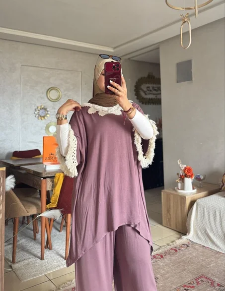 ✨ Ensemble Jacquard Luxe 2 Pièces ✨