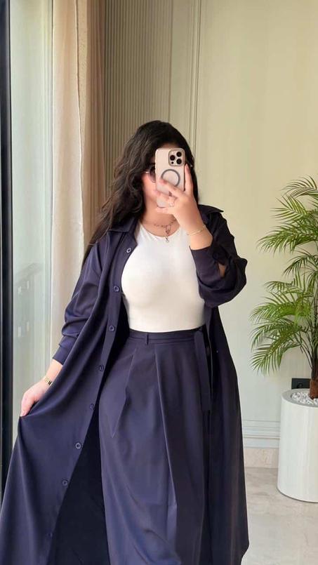 🌸 طقم كاجوال راقي – أناقة وراحة في إطلالة واحدة!