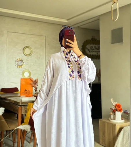 🖤 عباية مطرزة فخمة – جودة إكسبور