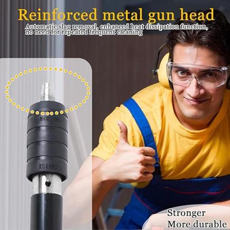 مسدس المسامير الفتاك + 60 مسمار مثبت المسامير الألماني