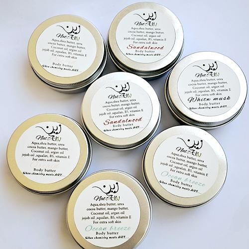 • Body butter Nat zein
