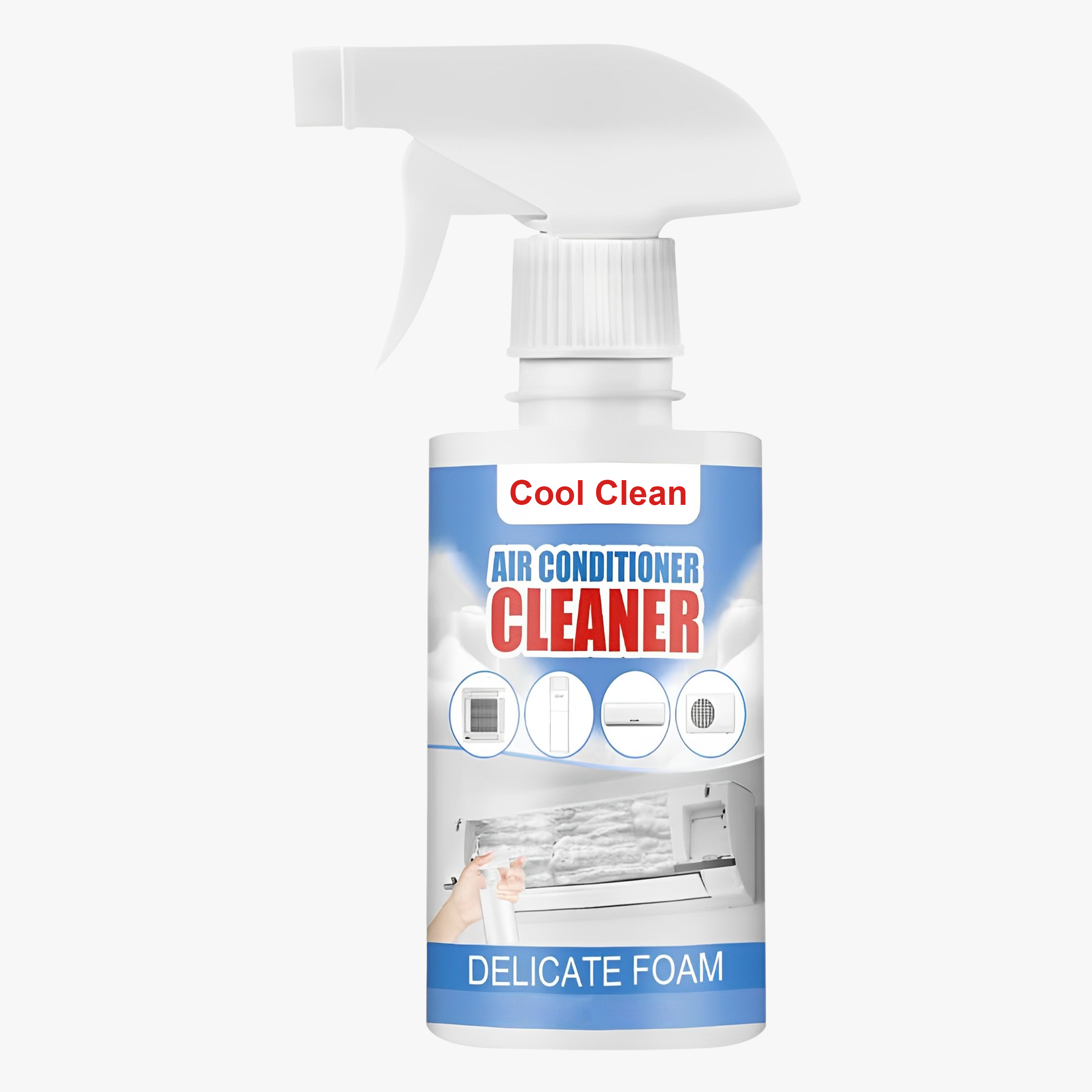 عرض قطعتين Cool Clean منظف تكييف السيارة و المنزل