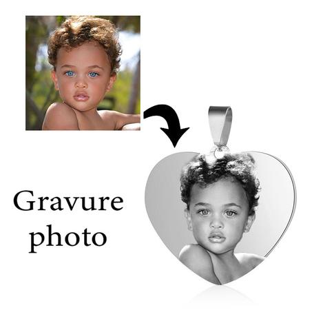 Pendentif forme cœur