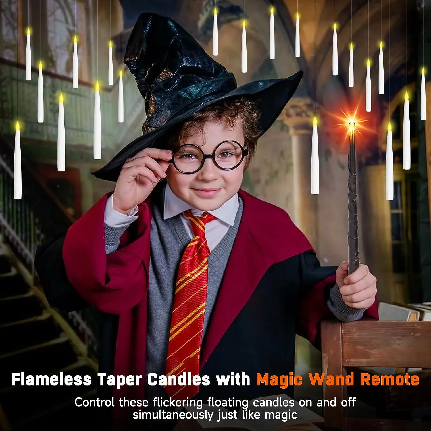 Harry Potter Halloween Floating Candles
