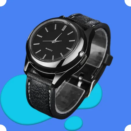 ساعة مع ولاعة سجائر