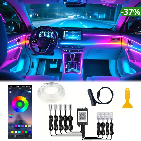 الإضاءة الداخلية الذكية خلي كل رحلة بالسيارة تجربة مميزة ومليئة بالمتعة