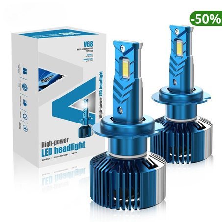 تيربو ليد V68 إضاءة متطورة لحماية قصوى في الليل