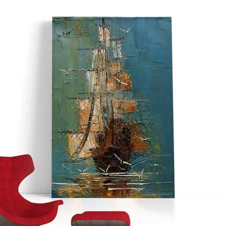 لوحة السفينة الشراعية