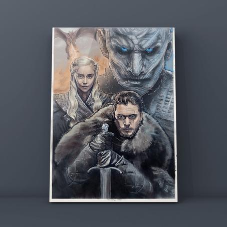 لوحة قيم اوف ثرونز | Game of Thrones