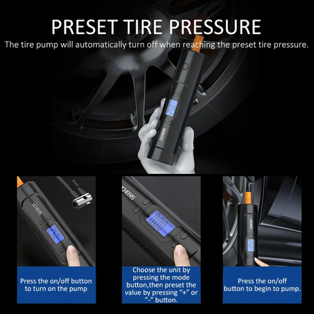 مضخة ضغط هواء محمولة