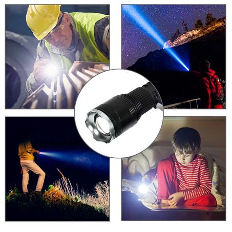 🔦 مصباح يدوي LED عالي القوة – إضاءة لا تقارن!