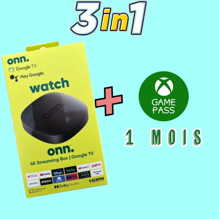 تشكيلة اللعب السحابي - (Pack cloud gaming​ (WATCH ONN