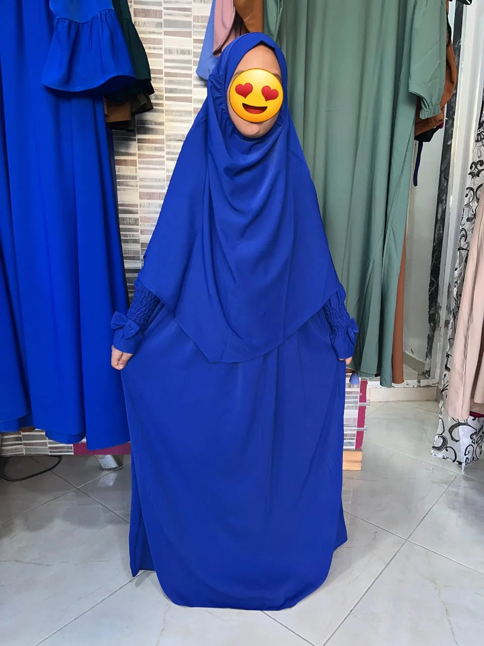 ✨عباية بالخمار للبنوتات الأميرات الصغيرات✨