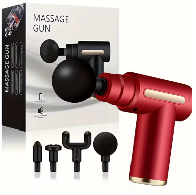 Pistolet Fascia Portable à écran tactile, Massage des tissus profonds, Mini équipement de Massage léger et à vitesse réglable, adapté au corps