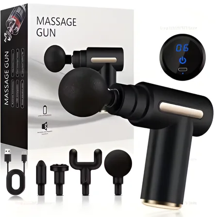 Pistolet de Massage Tactile – Soulagement Musculaire Instantané & Professionnel